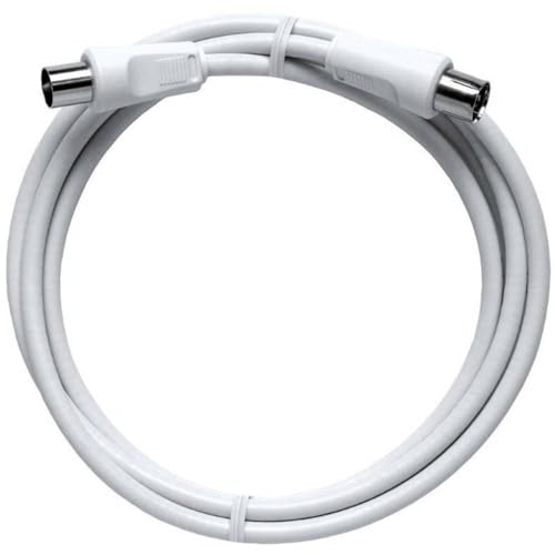 Axing BAK 250-90 Anschlusskabel IEC Koax-Stecker auf Koax-Buchse hochgeschirmt (2,5m) von Axing