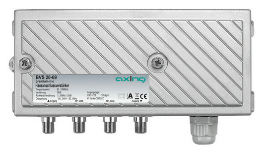 Axing BVS 20-69N Verst.38dB KDG 1 TS140 D(4.3) von Axing