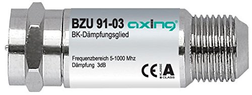 Axing BZU 91-03 BK-Dämpfungsglied (5-1006MHz, 3 dB) von Axing