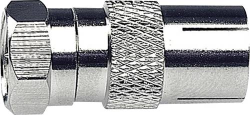 Axing CFA 1-00 Koax-F-Adapter Anschlüsse: Koax-Buchse IEC, F-Stecker Axing CFA 1-00 Koax-F-Adapter Anschlüsse: Koax-Buchse IEC, F-Stecker von Axing
