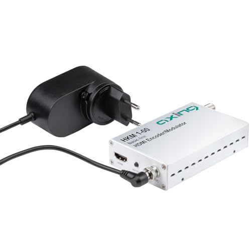 Axing HKM 1-00 HDMI Encoder/Modulator, DVB-C/DVB-T, 1080p, 1x HDMI-Eingang von Axing