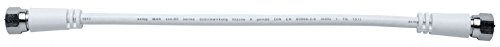 Axing MAK 020-80 doppelt geschirmtes Patch-Kabel Koaxialkabel Class A mit F-Stecker 0,20 m Axing MAK 020-80 doppelt geschirmtes Patch-Kabel Koaxialkabel Class A mit F-Stecker 0,20 m von Axing