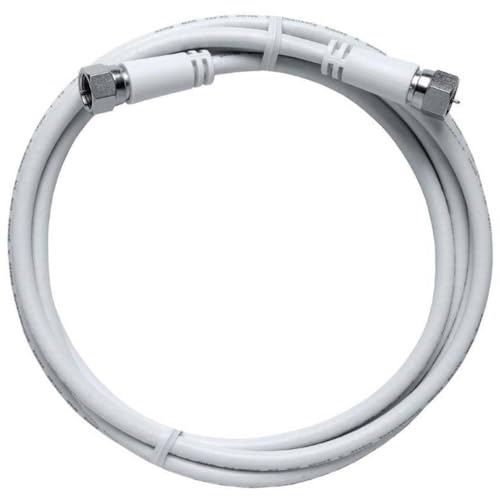 Axing SAT Anschlusskabel [1x F-Stecker - 1x F-Stecker] 3.50 m 85 dB Weiß von Axing