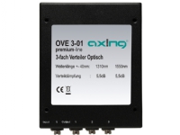 Axing OVE 3-01, Kabelsplitter, Schwarz, FC/PC, 148 mm, 115 mm, 21 mm von Axing
