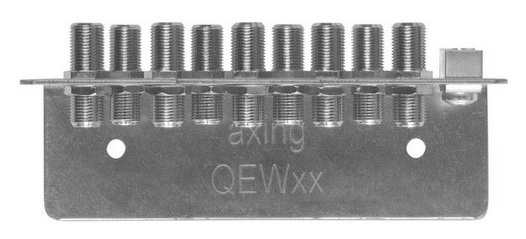 Axing QEW 9-50 Erdungswinkel 9fach 2reihig von Axing