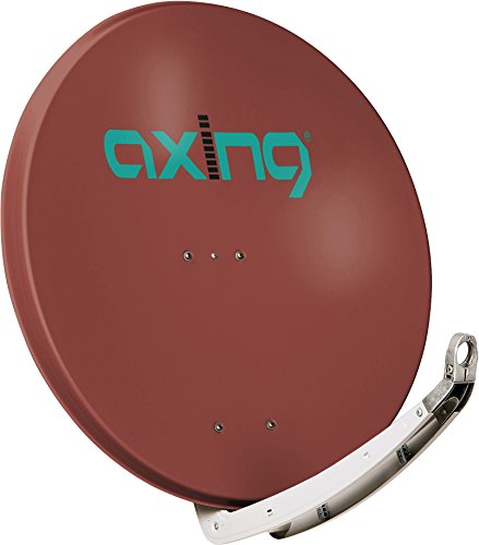 Axing SAA 85-03 Satelliten-Schüssel mit 40 mm LNB-Halterung, Aluminium Sat-Spiegel, Größe: 85 cm ziegelrot Axing SAA 85-03 Satelliten-Schüssel mit 40 mm LNB-Halterung, Aluminium Sat-Spiegel, Größe: 85 cm ziegelrot von Axing