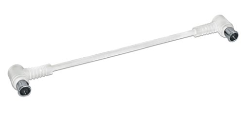 Axing SAK02102 F-Quickfix Patchkabel 20 cm Koaxialkabel mit F-Winkelstecker weiß Axing SAK02102 F-Quickfix Patchkabel 20 cm Koaxialkabel mit F-Winkelstecker weiß von Axing