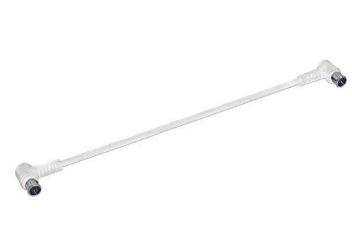 Axing SAK04102 F-Quickfix Patchkabel 40 cm Koaxialkabel mit F-Winkelstecker weiß Axing SAK04102 F-Quickfix Patchkabel 40 cm Koaxialkabel mit F-Winkelstecker weiß von Axing