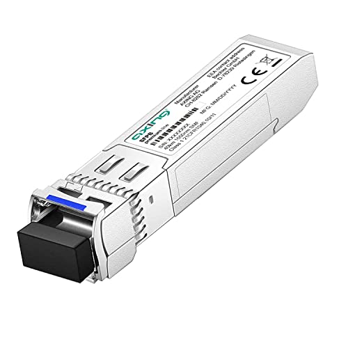 Axing SFPB 10-1023 Bidirektionaler SFP+ Transceiver 10G 10km TX 1270nm RX 1330nm BIDI 10GBase-LR/LW Modul LC Single-Stecker von Axing