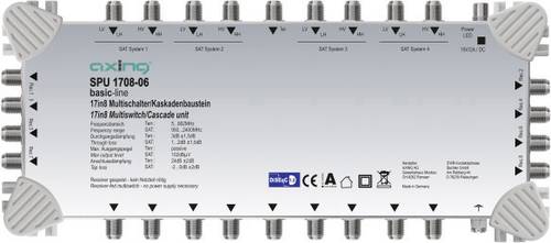 Axing SPU 1708-06 SAT Multischalter Kaskade Teilnehmer-Anzahl: 8 von Axing