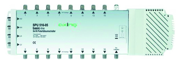 Axing SPU 516-05 Multischalter 5in16 von Axing