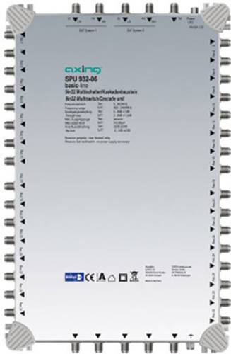 Axing SPU 932-06 SAT Multischalter Kaskade Teilnehmer-Anzahl: 32 von Axing