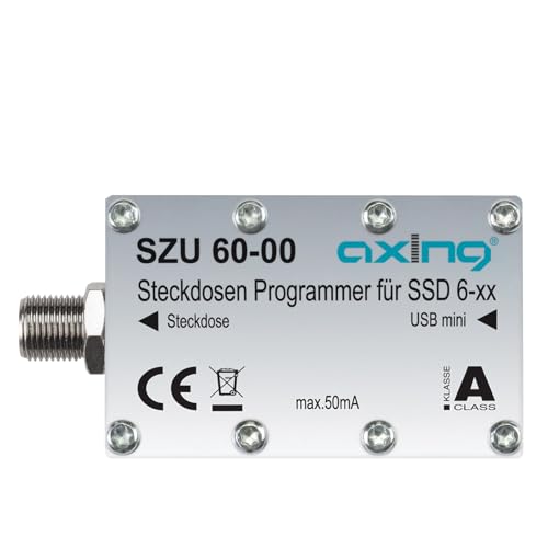 Axing SZU 60-00 Programmer für Axing SSD 6-xx Unicable Antennensteckdosen Axing SZU 60-00 Programmer für Axing SSD 6-xx Unicable Antennensteckdosen von Axing