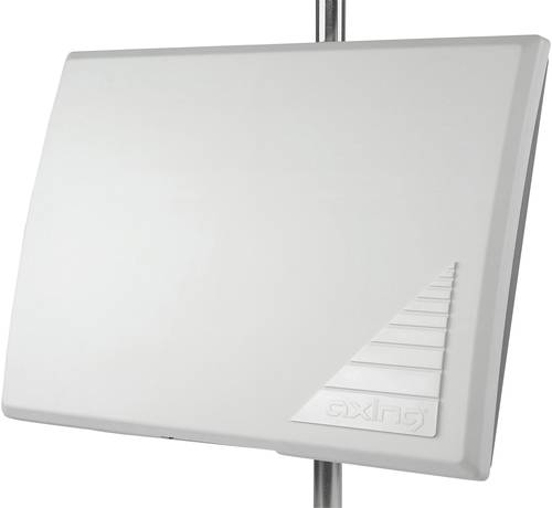 Axing TAA00320 Aktive DVB-T/T2 Flachantenne Innenbereich, Außenbereich Verstärkung: 22 dB Weiß Axing TAA00320 Aktive DVB-T/T2 Flachantenne Innenbereich, Außenbereich Verstärkung: 22 dB Weiß von Axing