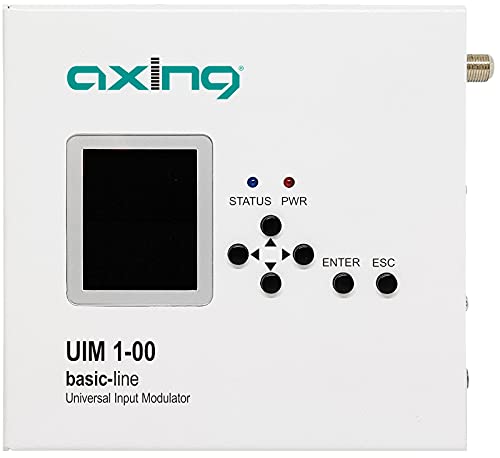 Axing UIM 1-00 Universal Input Modulator DVB-C DVB-T mit Eingang HDMI IPTV USB von Axing