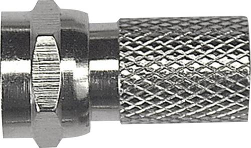 F-Stecker mit Gummidichtung Kabel-Durchmesser: 7mm von Axing
