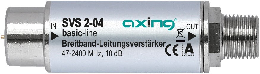 SVS 2-04 SAT-Leitungsverstärker SVS 2-04 SAT-Leitungsverstärker von Axing