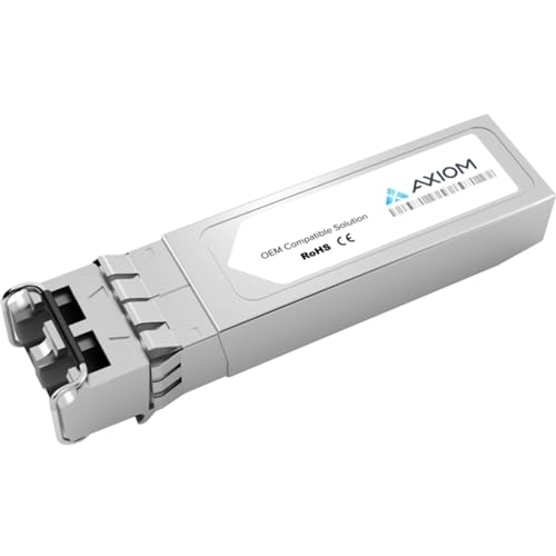 Axiom 10 GBASE-LR/LW SFP + – Netzwerk-Transceiver (SFP +, 10000 Mbit/s, LC, 56,5 mm, 8.5 mm, 13.4 mm von Axiom