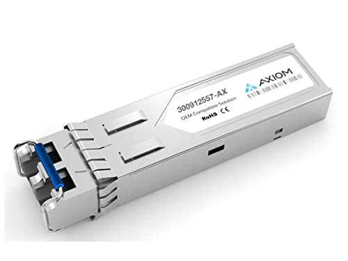Axiom 1000base-SX, SFP – Netzwerkkabel (SFP Transceiver, SFP, 1000 Mbit/s, IEEE 802.3, IEEE 802.3 ab, IEEE 802.3u, IEEE 802.3z, 3.3 V, 13.4 mm, 8.5 mm) von Axiom
