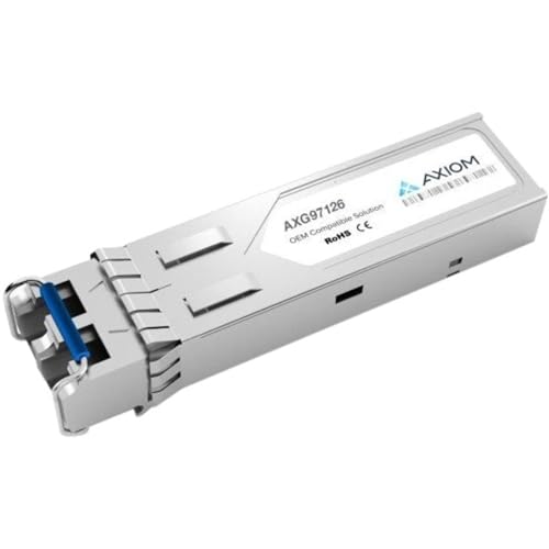 Axiom Speicher AXG97126 Dell SFP+ Modul für Datennetzwerke, optisches Netzwerk, 1 LC 10Gbase-SR Netzwerk, optische Faser-Multimode, 10 Gigabit Ethernet, 10Gbase-SR, TAA-konform von Axiom