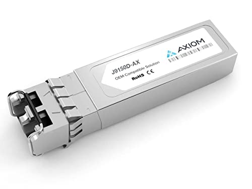 Katinkas Memory J9150D-AX Aruba SFP + Modul für optisches Netzwerk, Daten-Netzwerk, 1 LC 10Gbase-SR Netzwerk, Glasfaser-Multi-Modus, 10 Gigabit Ethernet, 10 Gbase-SR von Axiom