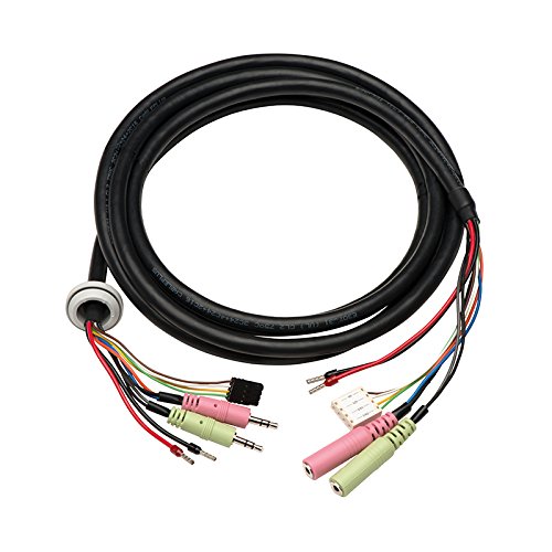 Axis 5505 – 511 Adapter Cable – Adapter für Kabel (Audio in X 2, AC, Audio Out X 2, DC, männlich/weiblich, Schwarz) von Axis Communications