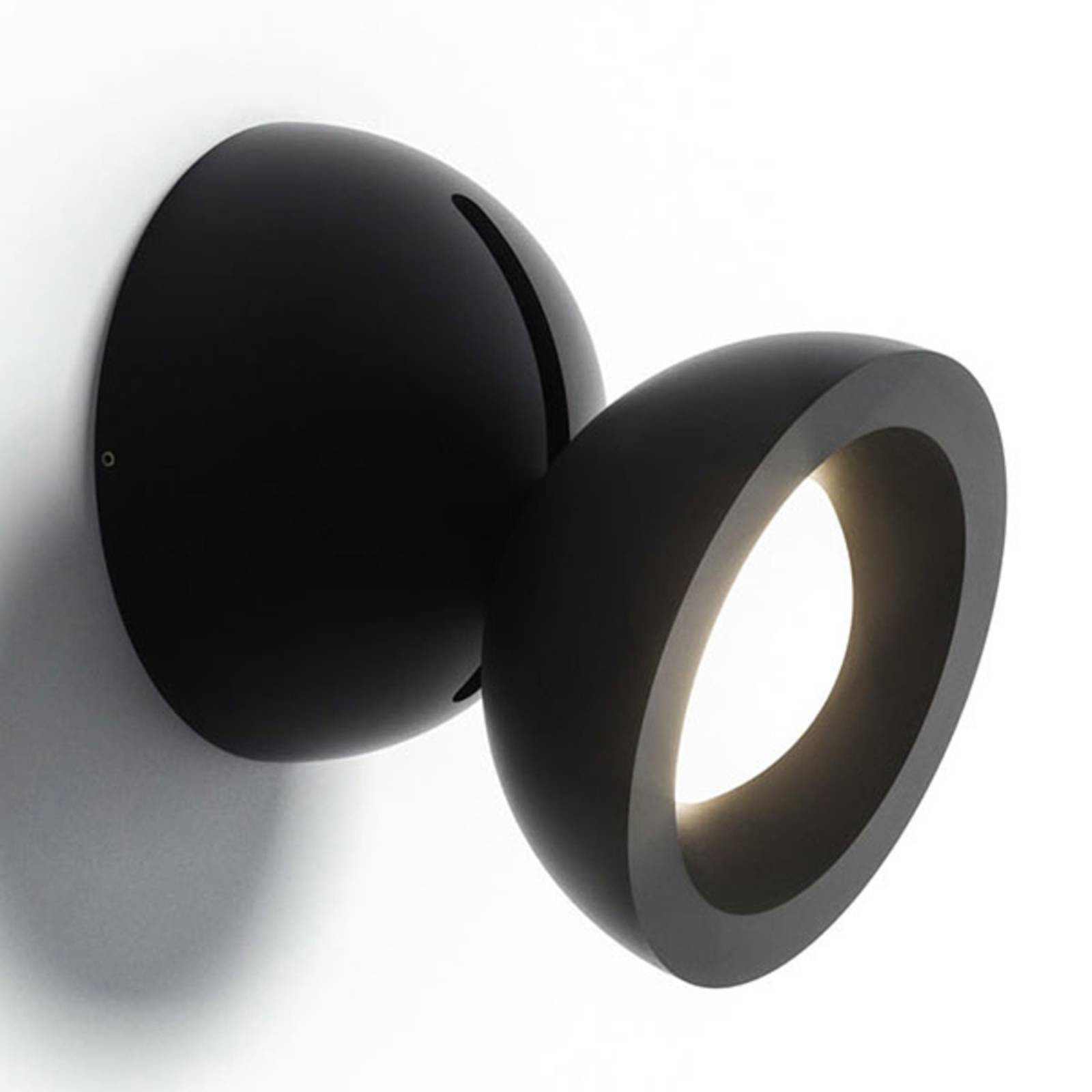Axolight DoDot LED-Wandleuchte, schwarz 46° von Axo Light