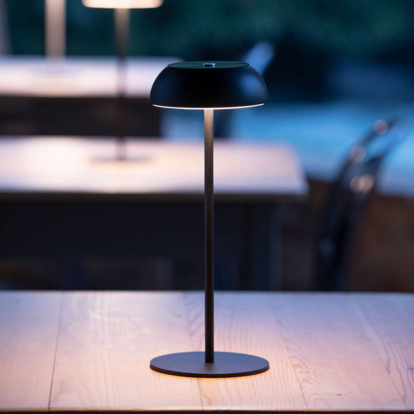 Axolight Float LED-Designer-Tischleuchte, schwarz von Axo Light