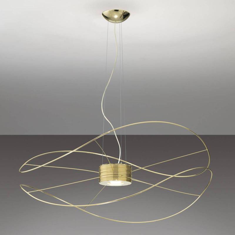 Axolight Hoops 2 LED-Hängeleuchte, gold von Axo Light