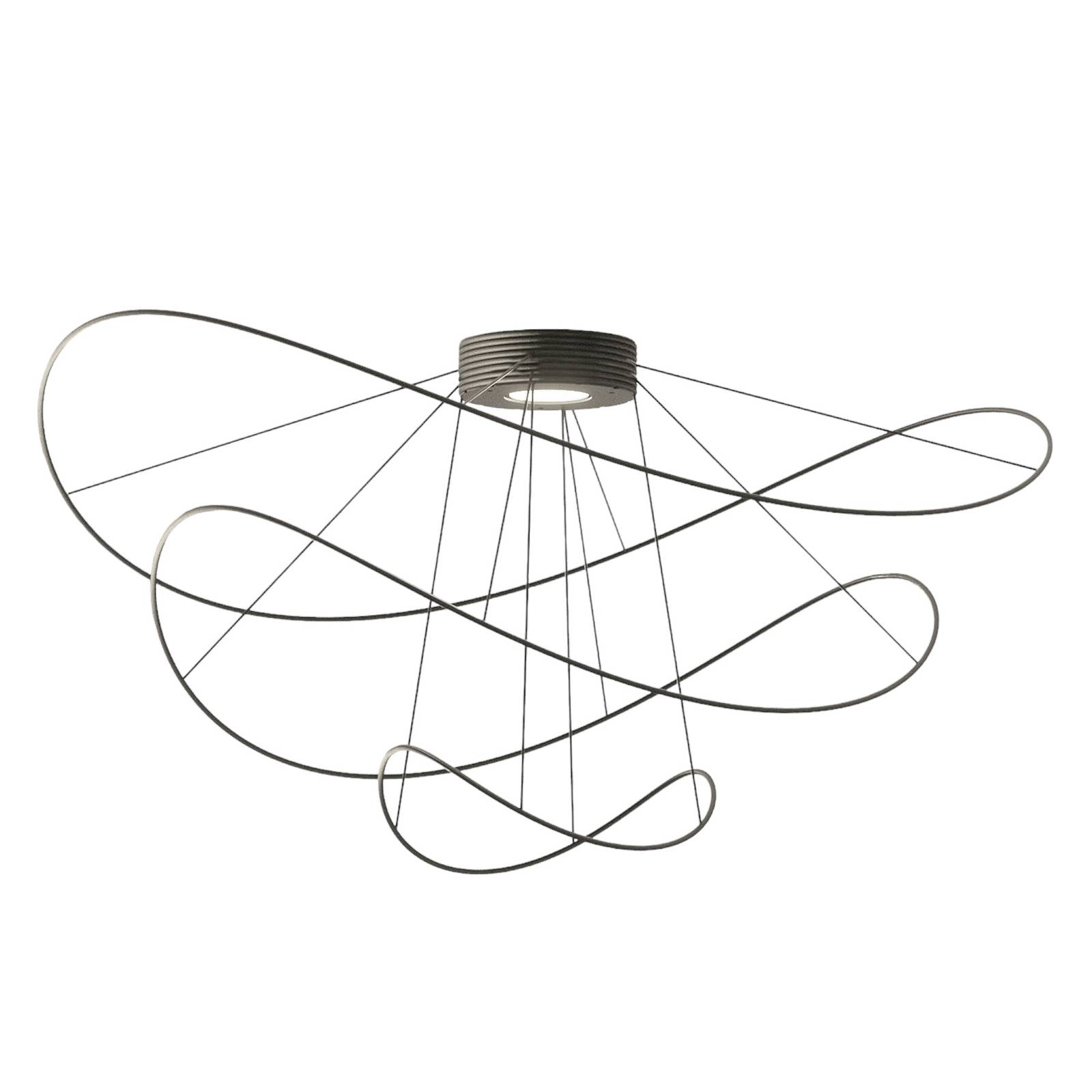 Axolight Hoops 3 LED-Deckenleuchte, schwarz Axolight Hoops 3 LED-Deckenleuchte, schwarz von Axo Light