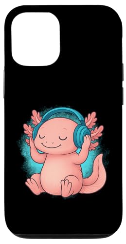 DJ Axolotl Kopfhörer Music Lover Hülle für iPhone 12/12 Pro DJ Axolotl Kopfhörer Music Lover Hülle für iPhone 12/12 Pro von Axolotl Lover Tees