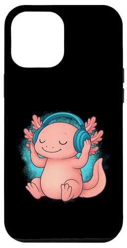 DJ Axolotl Kopfhörer Music Lover Hülle für iPhone 12 Pro Max DJ Axolotl Kopfhörer Music Lover Hülle für iPhone 12 Pro Max von Axolotl Lover Tees