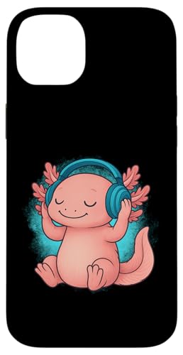 DJ Axolotl Kopfhörer Music Lover Hülle für iPhone 14 Plus DJ Axolotl Kopfhörer Music Lover Hülle für iPhone 14 Plus von Axolotl Lover Tees