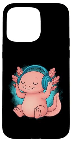 DJ Axolotl Kopfhörer Music Lover Hülle für iPhone 15 Pro Max DJ Axolotl Kopfhörer Music Lover Hülle für iPhone 15 Pro Max von Axolotl Lover Tees