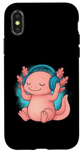 DJ Axolotl Kopfhörer Music Lover Hülle für iPhone X/XS DJ Axolotl Kopfhörer Music Lover Hülle für iPhone X/XS von Axolotl Lover Tees