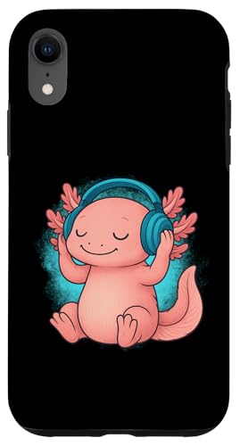 DJ Axolotl Kopfhörer Music Lover Hülle für iPhone XR DJ Axolotl Kopfhörer Music Lover Hülle für iPhone XR von Axolotl Lover Tees