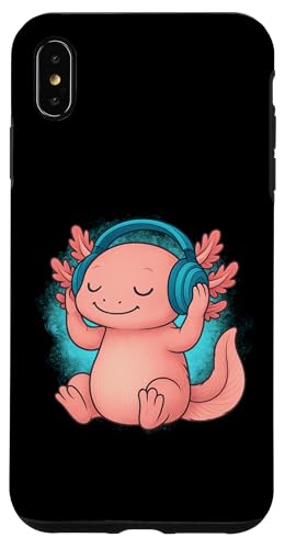 DJ Axolotl Kopfhörer Music Lover Hülle für iPhone XS Max von Axolotl Lover Tees