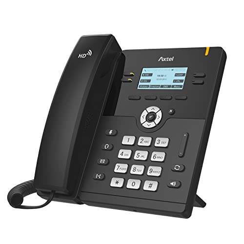 Axtel AX-300G IP-Telefon, 4 SIP-Konten, 5-Wege-Audio-Konferenzbrücke, 192×64 Pixel LCD-Grafikdisplay mit Beleuchtung, Dual-Port PoE Gigabit Ethernet, HD-Sound, automatische Bereitstellung NO PSU Axtel AX-300G IP-Telefon, 4 SIP-Konten, 5-Wege-Audio-Konferenzbrücke, 192×64 Pixel LCD-Grafikdisplay mit Beleuchtung, Dual-Port PoE Gigabit Ethernet, HD-Sound, automatische Bereitstellung NO PSU von Axtel