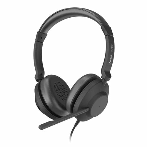 Axtel Kopfhörer mit Mikrofon, schwarz, mit Kabel Axtel Kopfhörer mit Mikrofon, schwarz, mit Kabel von Axtel