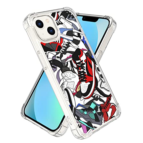 Axulimin Cool Shoe Clear Phone Case for iPhone 13 Case for Teen Boys Men Kids Boys - 6.1 Inch Axulimin Cool Shoe Clear Phone Case for iPhone 13 Case for Teen Boys Men Kids Boys - 6.1 Inch von Axulimin