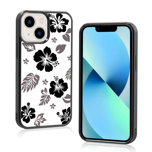 Axulimin Für iPhone 13 Mini Hülle Niedlich Kawaii Schwarz Hibiskus Hawaii Blume Floral Ästhetische Handyhülle für Mädchen Preppy Frauen Axulimin Für iPhone 13 Mini Hülle Niedlich Kawaii Schwarz Hibiskus Hawaii Blume Floral Ästhetische Handyhülle für Mädchen Preppy Frauen von Axulimin