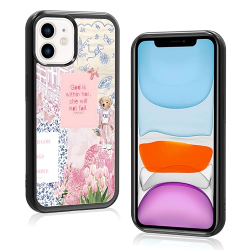 Axulimin Süße christliche Collage ästhetische Handyhülle für iPhone 11 (6,1 Zoll) von Axulimin