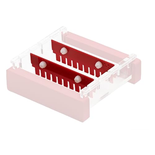 Axygen PMMA Gelträger für 7cm Horizontales Gelbox, UV Transparent, 7cm x 7cm von Axygen