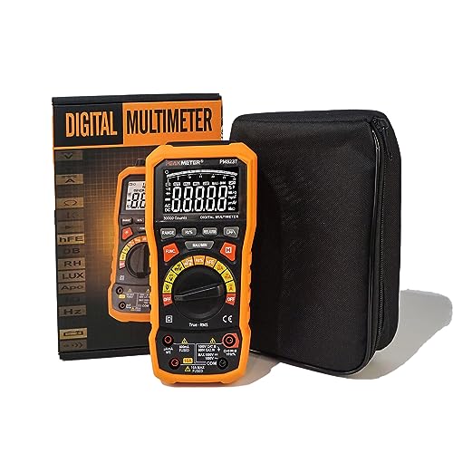 Digital Multimeter mit 30000 Zählt USB Datenprotokollierung TRMS LPF Ohm Volt Amp Meter AC/DC Spannung AC/DC Stromwiderstand Diode Kapazität Frequenz mit großer LCD Anzeige und Hintergrundbeleuchtung Digital Multimeter mit 30000 Zählt USB Datenprotokollierung TRMS LPF Ohm Volt Amp Meter AC/DC Spannung AC/DC Stromwiderstand Diode Kapazität Frequenz mit großer LCD Anzeige und Hintergrundbeleuchtung von Ayitam