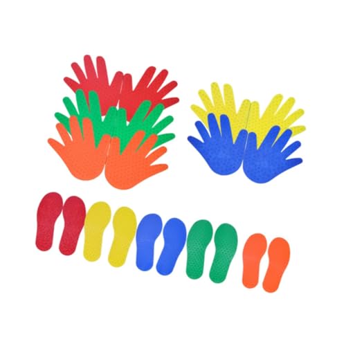 Aymzbd Taktile Geräte Teppichmarker, Bildungslernen, von Hand bis zu Kindern mit Taktilem Gleichgewicht für Gleichgewicht, 5 Paar Und 5 Paar von Aymzbd