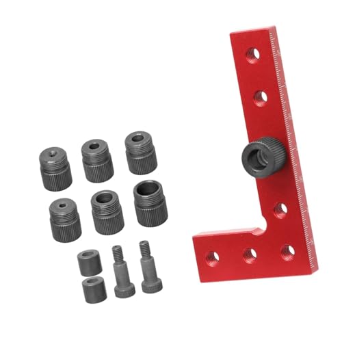 Aymzbd Werkzeug für Holzverbindungen, Metallbohrloch Set, 7 Bohrhülsen für Gerade Löcher, Holzbohrer Locate, Inch Aymzbd Werkzeug für Holzverbindungen, Metallbohrloch Set, 7 Bohrhülsen für Gerade Löcher, Holzbohrer Locate, Inch von Aymzbd