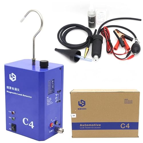 Auto Rauchmaschine Lecksucher, EVAP Nebelmaschine Lecksucher DC 12V Fahrzeugleitungen Lecksuche Testgerät für Auto/Motorrad/LKW/SUV/Schnellboot von Ayolofei