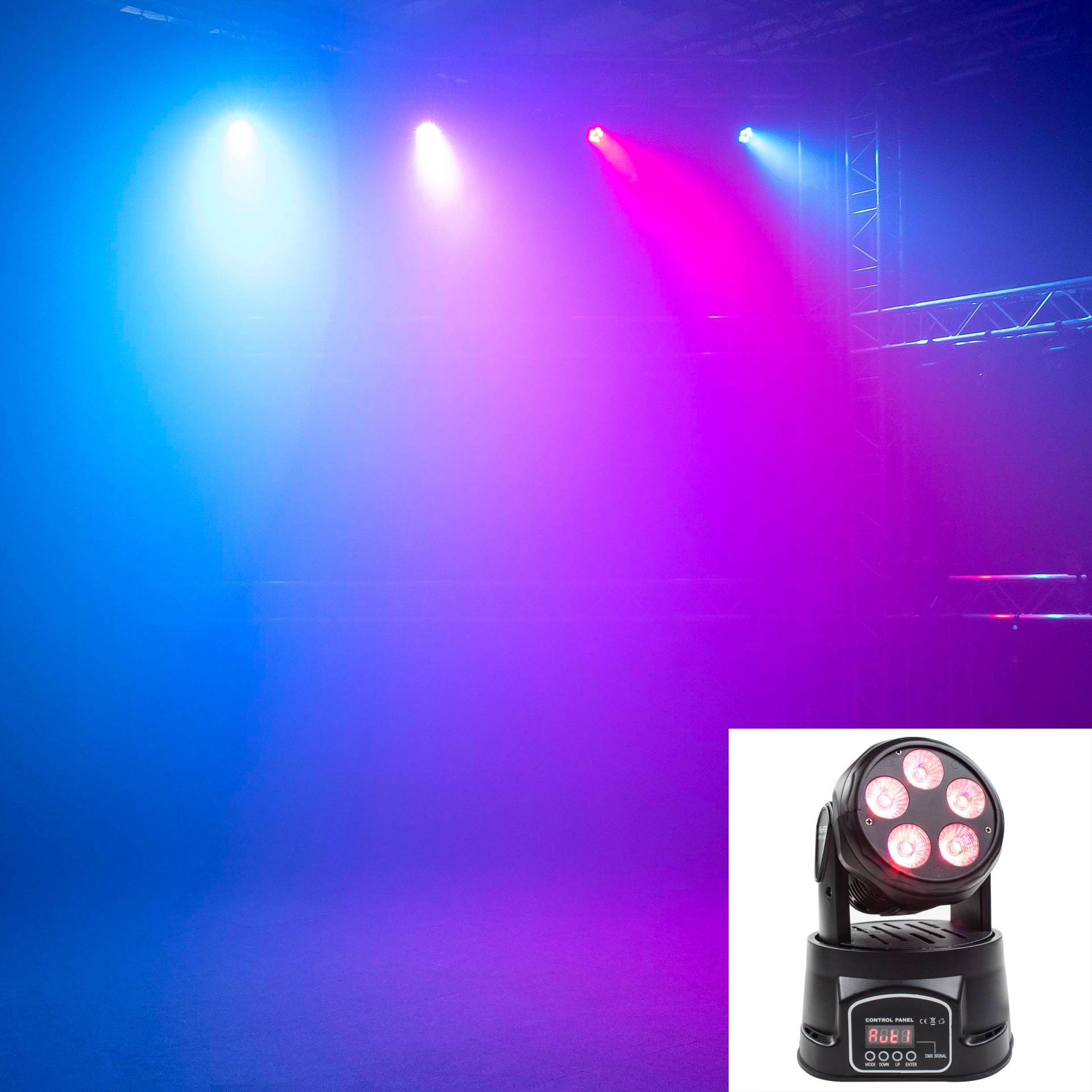 Ayra ERO 506 RGBWA + UV LED Moving Head von Ayra