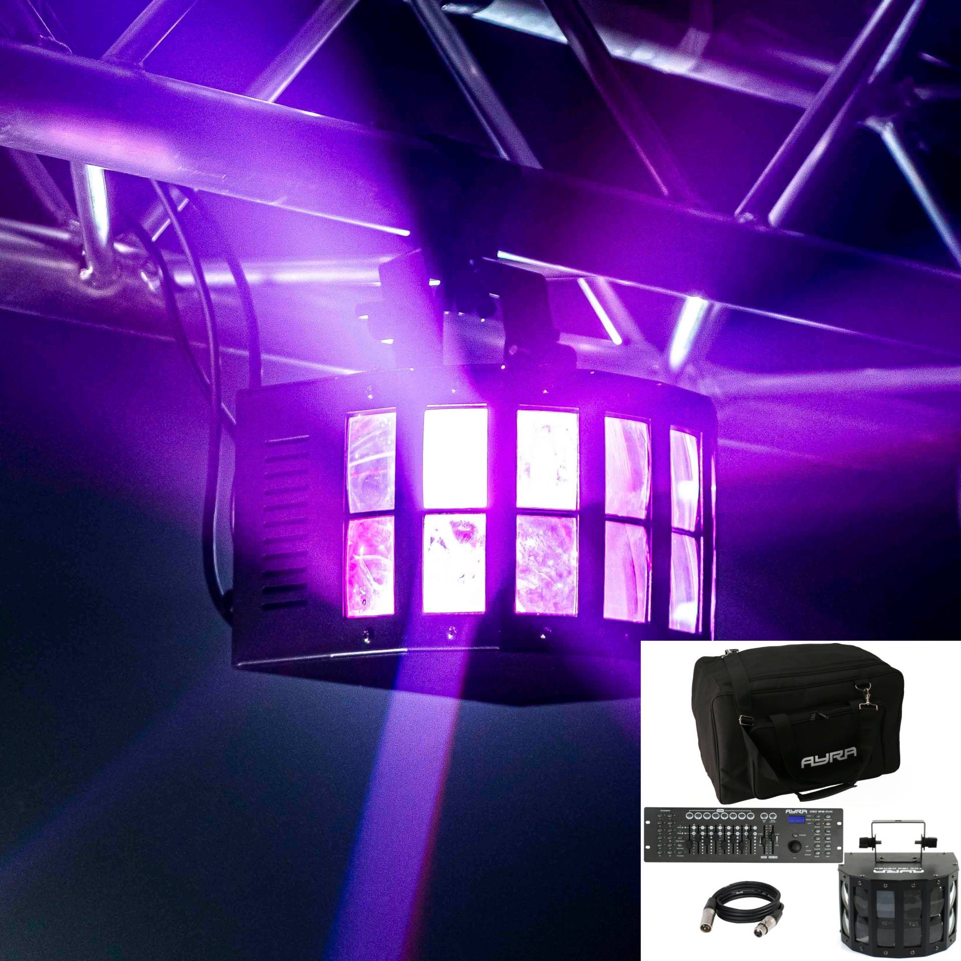 Ayra LEDBAG 4 DLX Deluxe with Ayra TDC 180 LED Derby Ayra LEDBAG 4 DLX Deluxe with Ayra TDC 180 LED Derby von Ayra