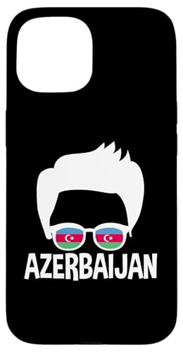 Aserbaidschan Boy Silhouette Proud Azeri Men Hülle für iPhone 15 von Azerbaijan Flag Designs Proud Azeri Heritage